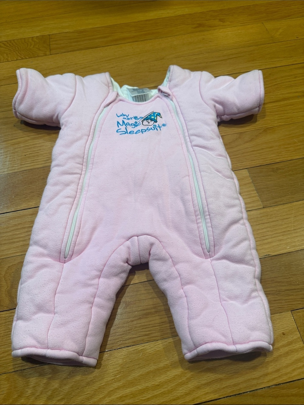 Baby Merlin’s magic sleepsuit  size small . 
(3-6 months)